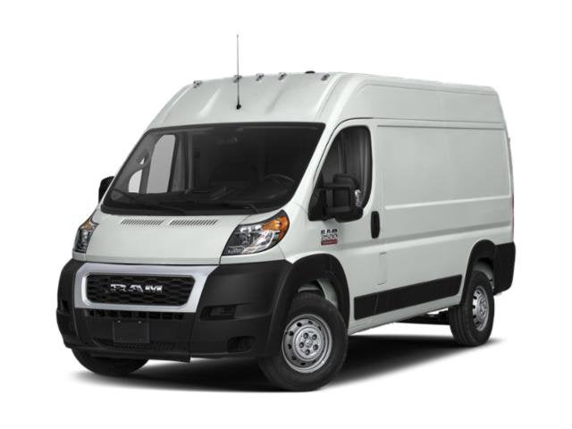 2019 RAM ProMaster Cargo Van High Roof in Bright White Clearcoat — front three-quarter view